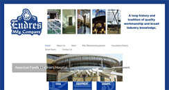 Desktop Screenshot of endresmfg.com